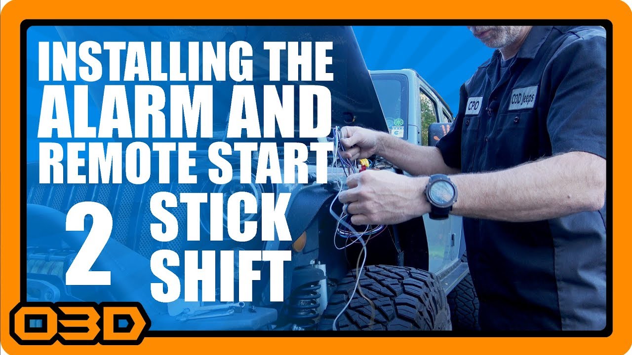 02 - Alarm and Remote Start Install - Manual Transmission -Neutral Safety Switch -Vehicle Learn Mode