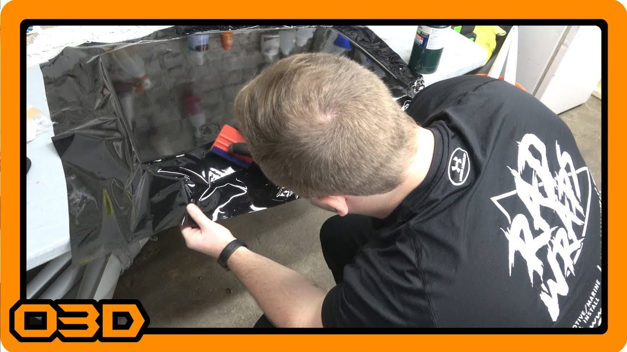 03 Vinyl Wrap by Rad Wraps Part One - Daystar Hood Cowl Scoop - OVERCLOCK3D 2015 Jeep Wrangler JK