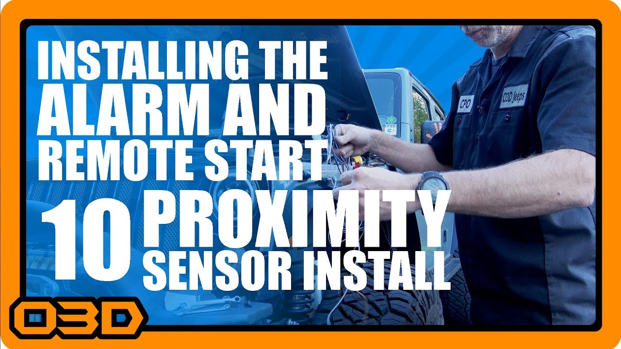 10 - Alarm and Remote Start - Proximity Sensor Install - Howto - OMEGA Excalibur AU-94TM Prox