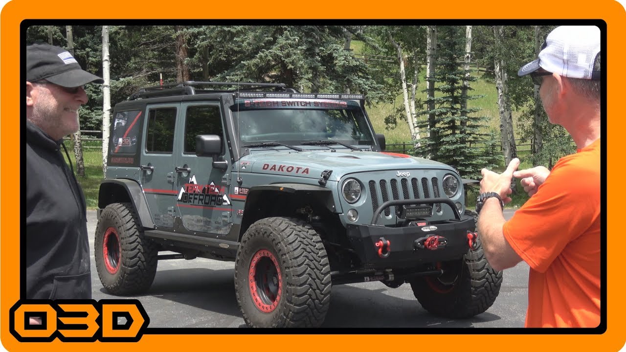 500 HP HEMI JK Walkaround and Test Drive -Team Tech Offroad and S-Tech Switch Systems Shop Visit