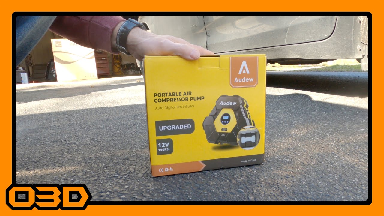 Audew Emergency Air Compressor Review with Giveaway