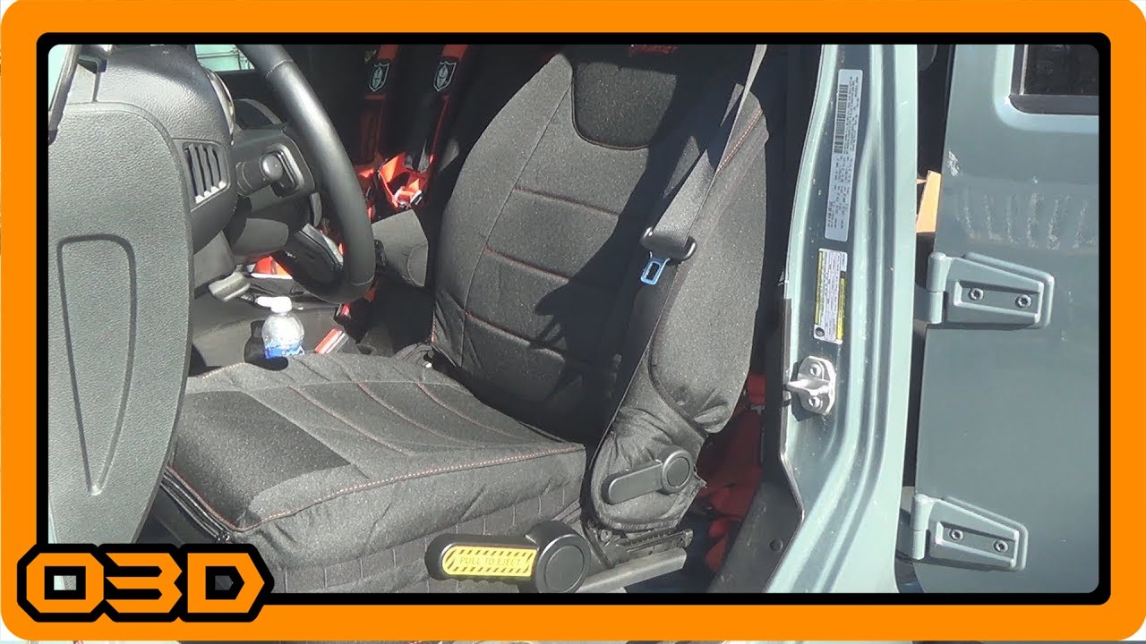 Bartact Front Seat Cover Install (Side Air Bag Compatible)