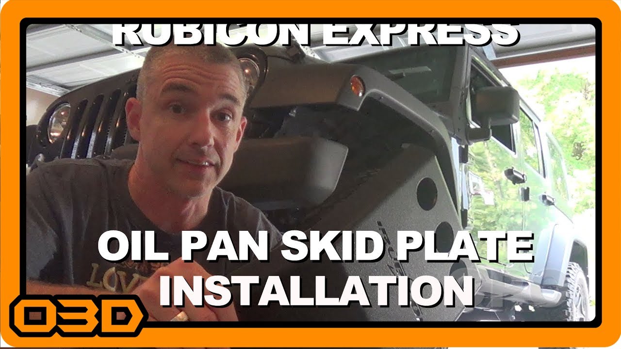 CPO Rubicon Express Oil Pan Skid Plate Install (15 JKU)