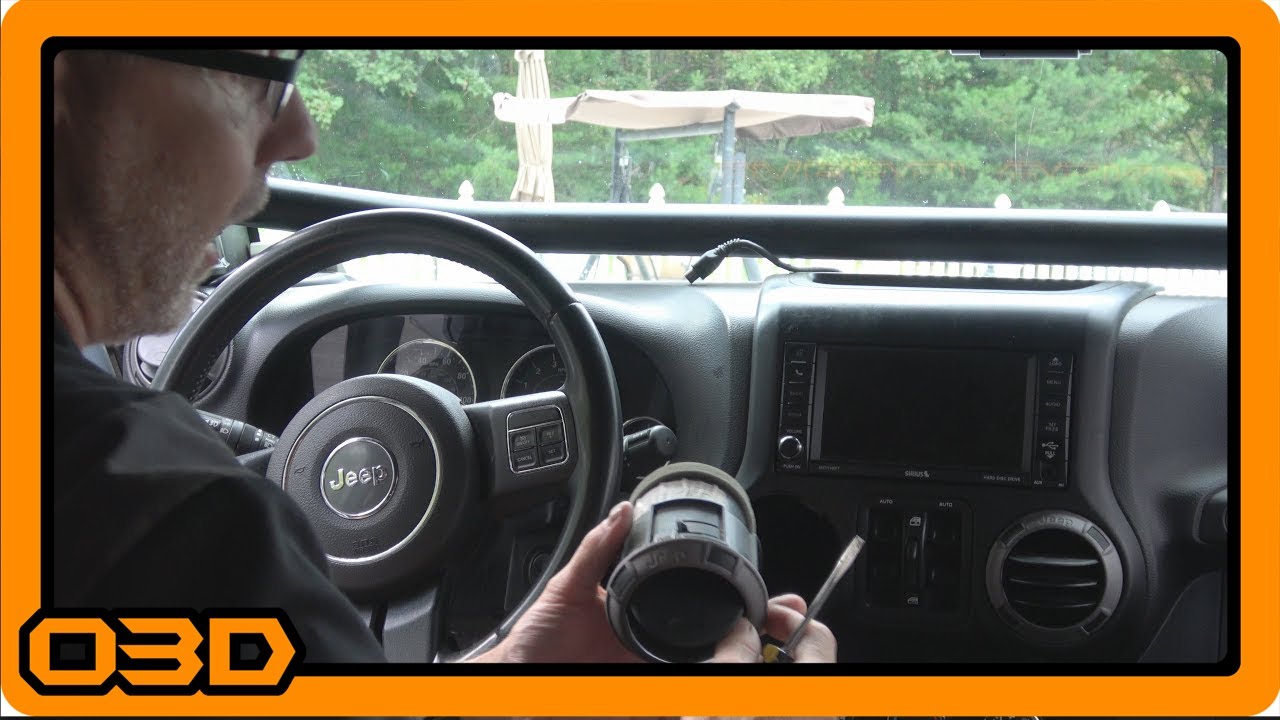 CPO Tip: How to Remove Jeep Wrangler Air Conditioning Vents - 2015 JK Wrangler