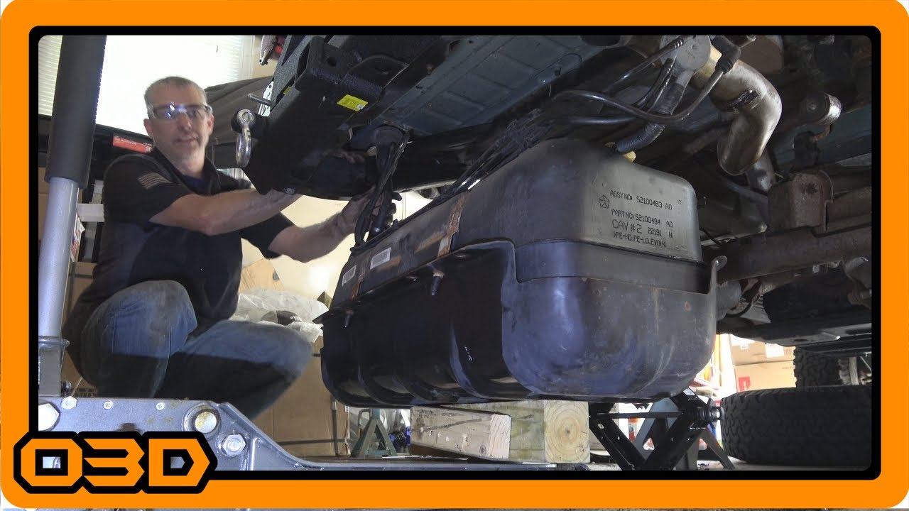 DETAILED Gas Tank Removal and Fuel Line Connectors - Project 2004 Jeep Wrangler TJ