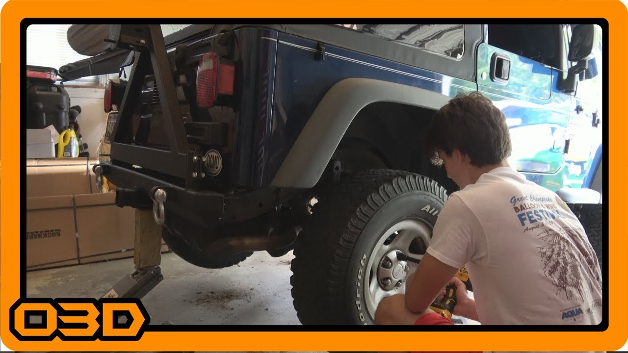 DOH! Another Challenge! OME Lift Kit Install Begins - Rear Shocks Springs Trackbar and Swaybar Lin