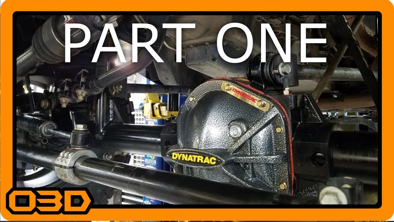 Dynatrac ProRock 44 Unlimited Installation - Part One  - Removal of Stock Axle and Prep