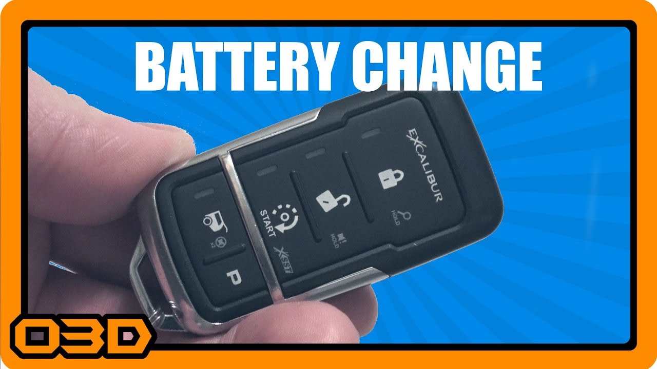 Excalibur Remote Battery Change and How To Tell When It's Time - OMEGA