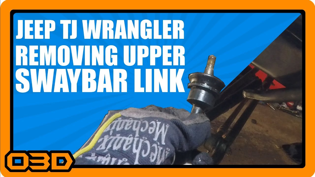 Front Sway Bar Link Removal - Project 2004 Jeep TJ Wrangler Tip - How-To