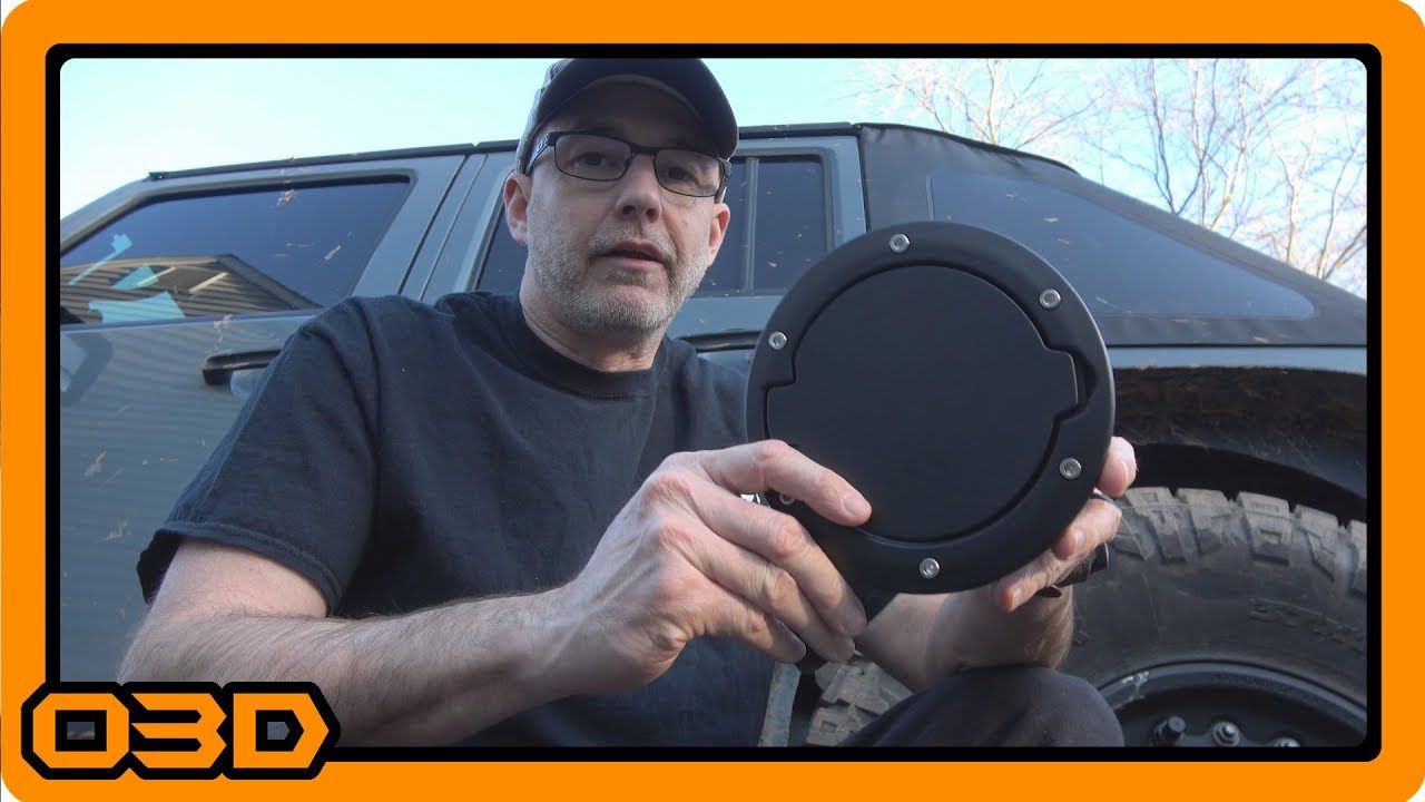 Fuel Filler Door Install - 2015 Jeep Wrangler JK / JKU