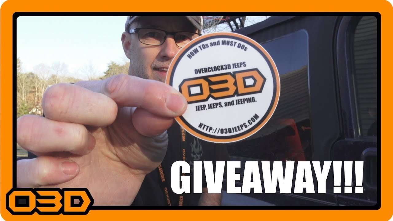 Giveaway Announcement - Sponsored by JM3 OVERLAND
