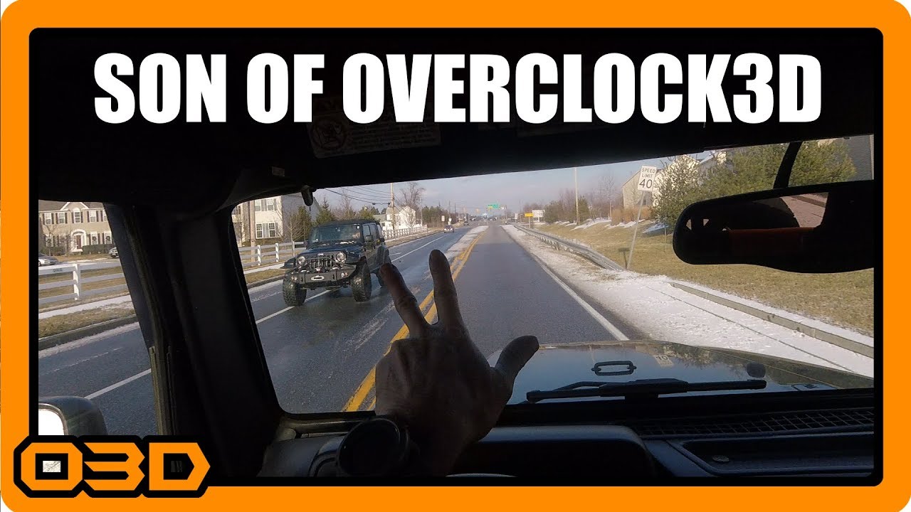 Going Jogging #03 - Son of OVERCLOCK3D First Test Drive - Project 2004 Jeep TJ Wrangler - New Lift