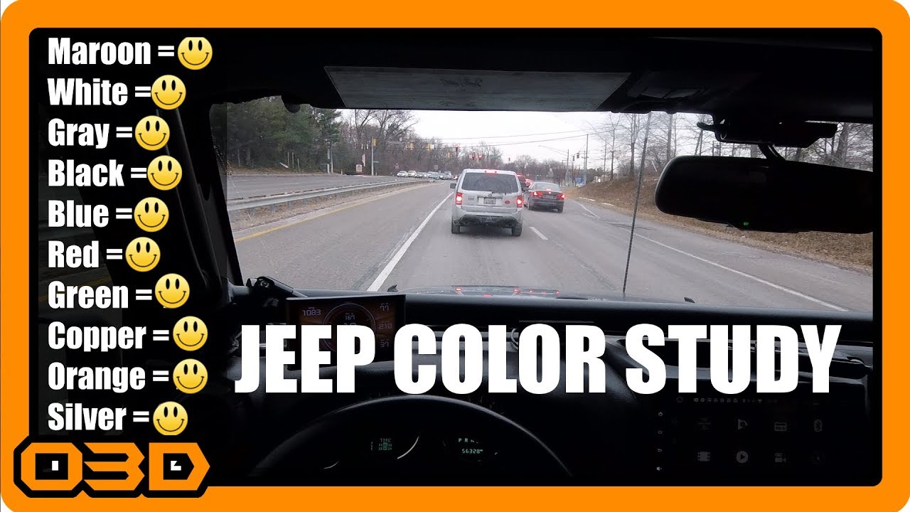 Going Jogging #6A - Most Popular Jeep Color and Dead Animals - Part One of Two - Jeep Vlogging