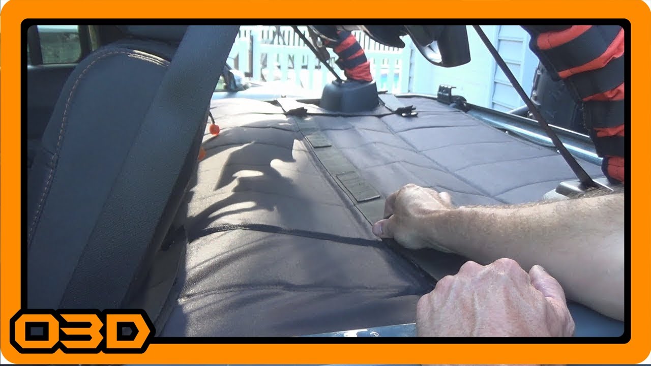 GPCA Jeep Wrangler Cargo Cover PRO