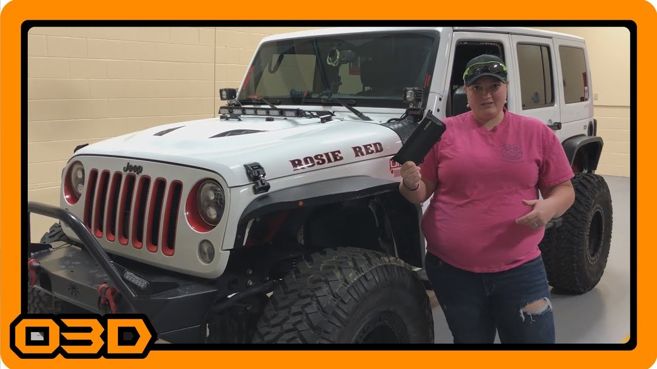 Guest Install #2 - Slickrock Gear JK Pocket Center Console Pocket - Sam from @rosieredjku