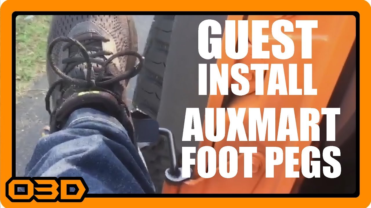 Guest Install #4 - Auxmart Foot Pegs for Jeep Wrangler - David Ellis from @the.general.jeep