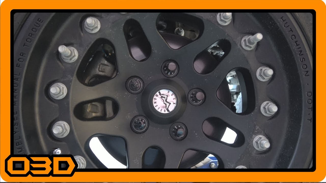 Hutchinson Rock Monster Beadlock Wheel and Tire Assembly - Detailed How To