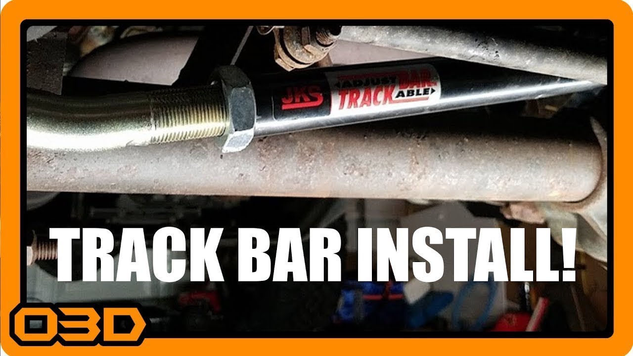Installing JKS Adjustable Track Bar - Project 2004 Jeep TJ Wrangler - Howto Center Front Axle