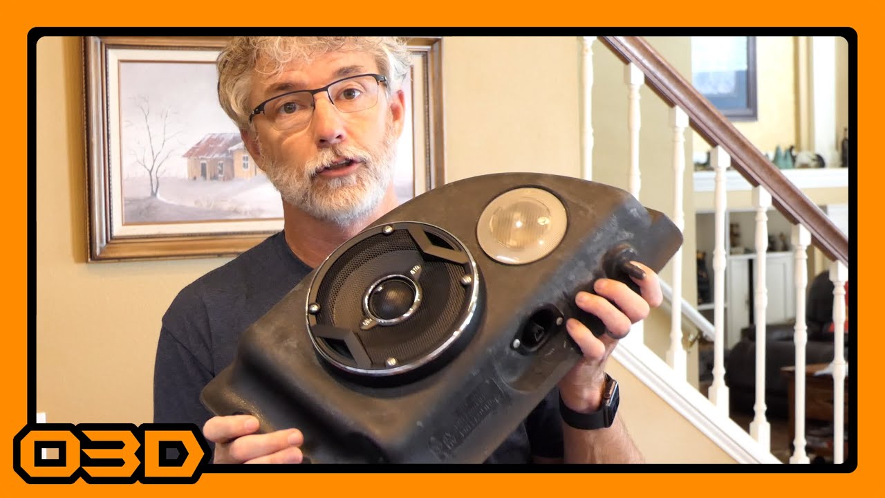 Installing oversized speakers in Jeep TJ Pods