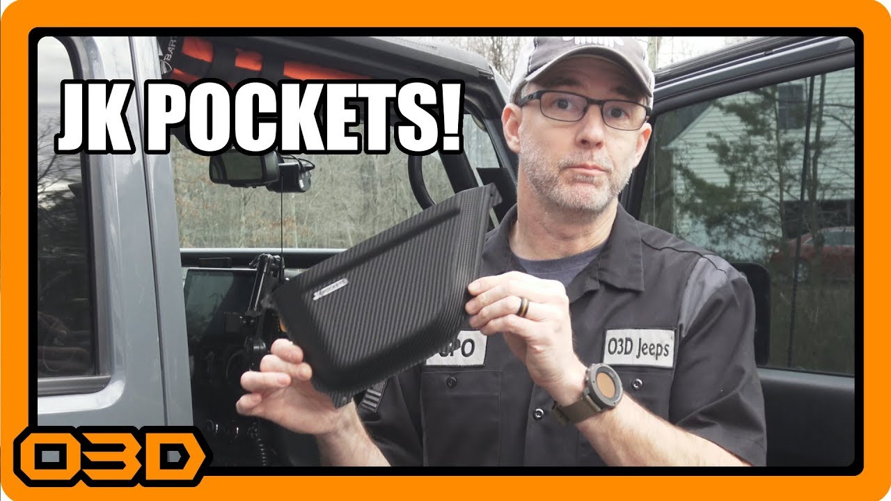 JK Pockets - Get Rid of that Sagging Sack! Jeep Wrangler JK JKU Door Storage