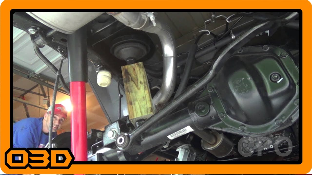 JK Teraflex Leveling Kit and Spidertrax Spacer Install   Part Two