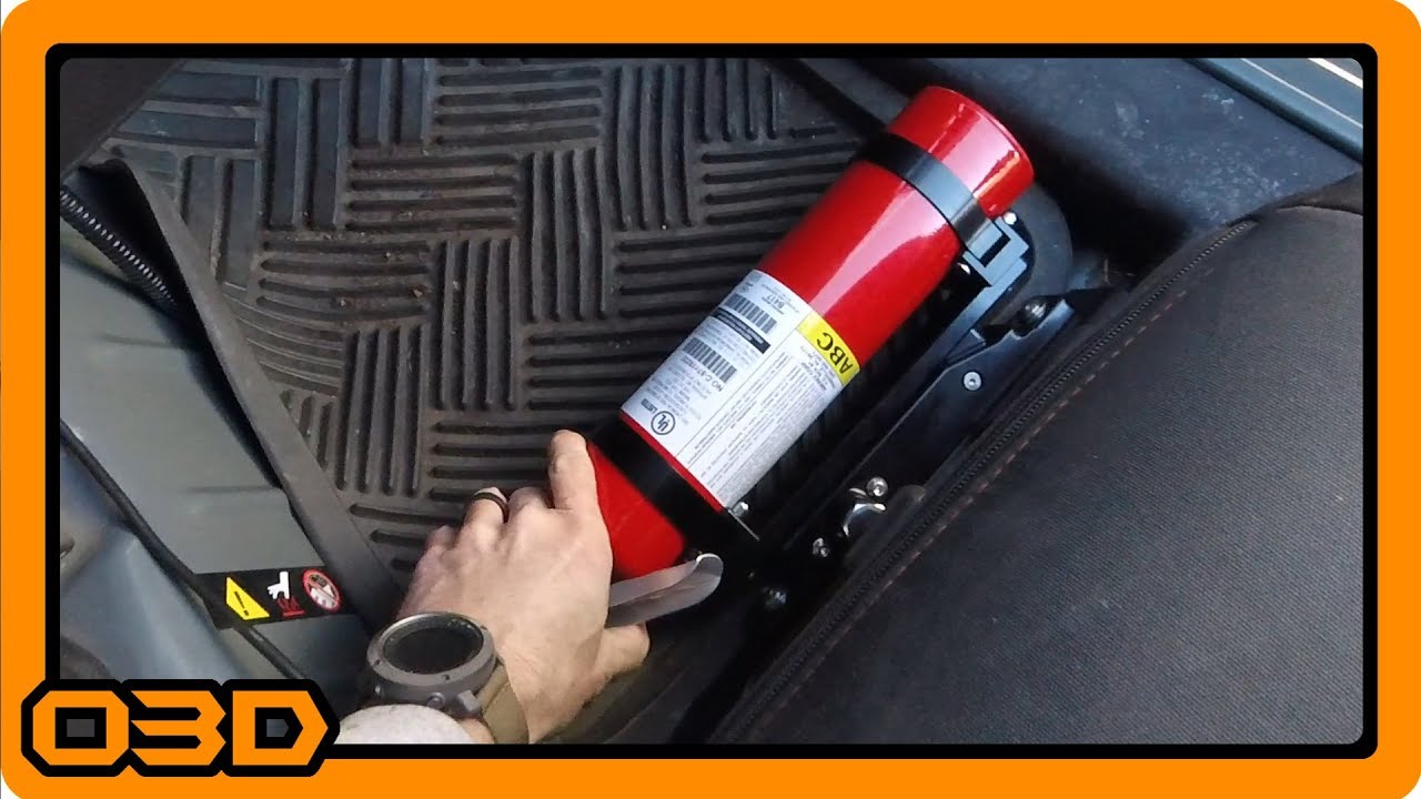PART TWO - Rapto Worx Fire Extinguisher Mount - JK Seat Bracket - Fire Suppression - Jeep Wrangler