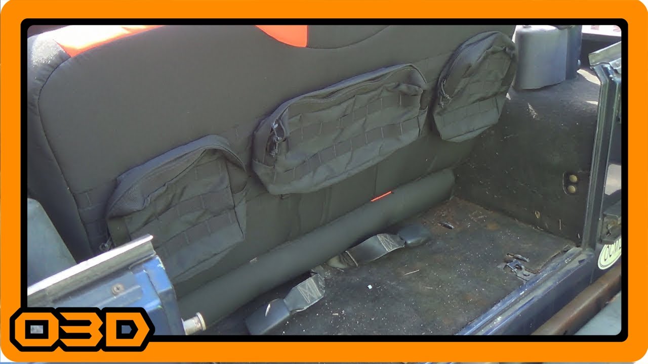 Project 2004 Jeep TJ - Bartact Grab Handle and Molle Bags Installation