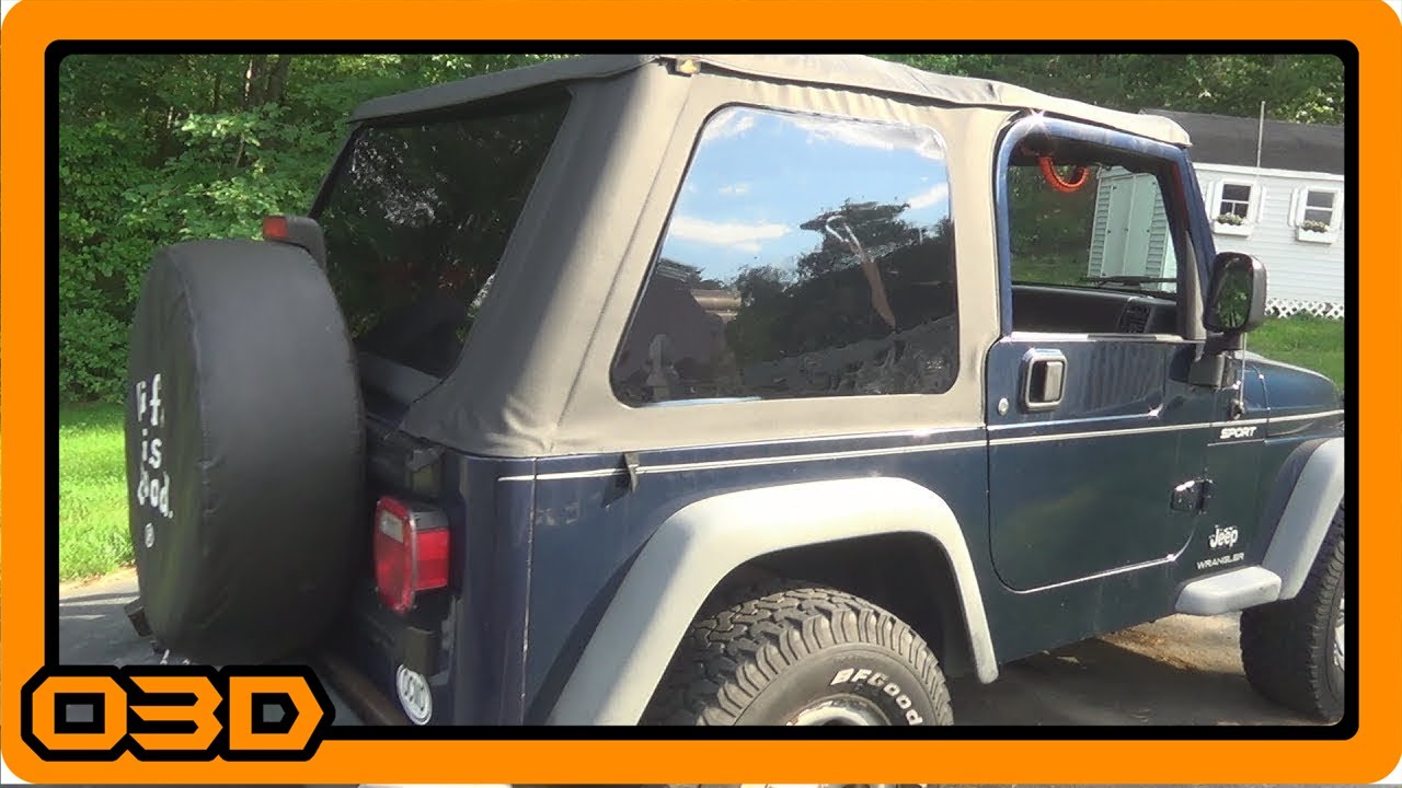 Project 2004 Jeep TJ - Bestop Trektop NX Installation