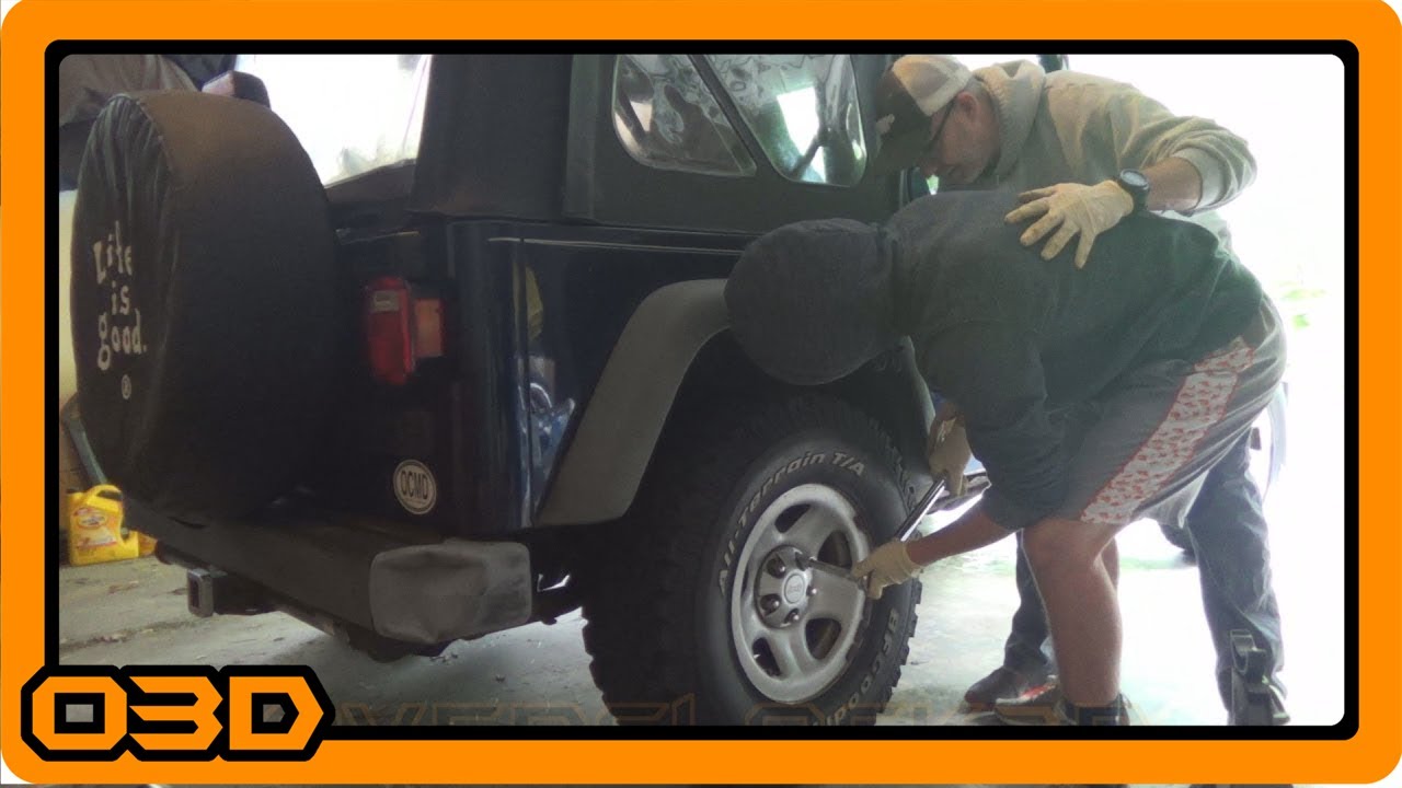 Project 2004 Jeep TJ Control Arm Track Bar Brakes and Wipers