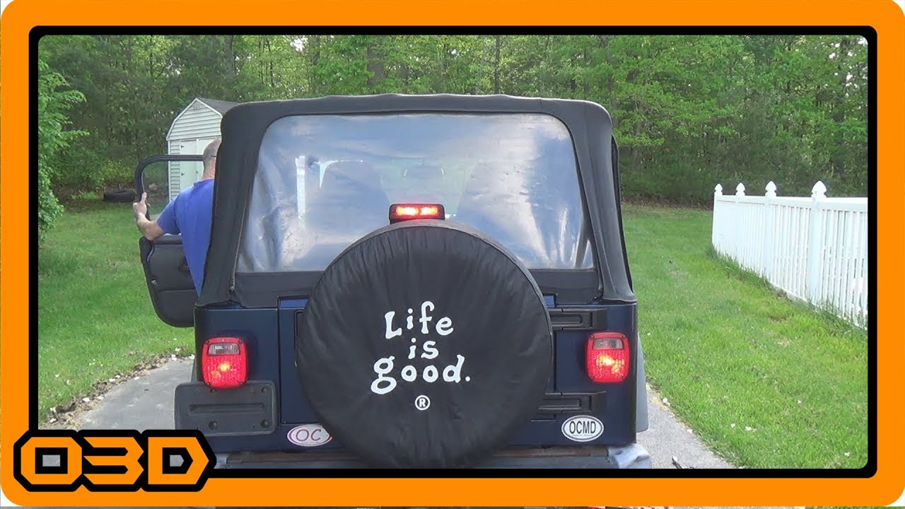 Project 2004 Jeep TJ Third Brake Light and Parking Light Repair