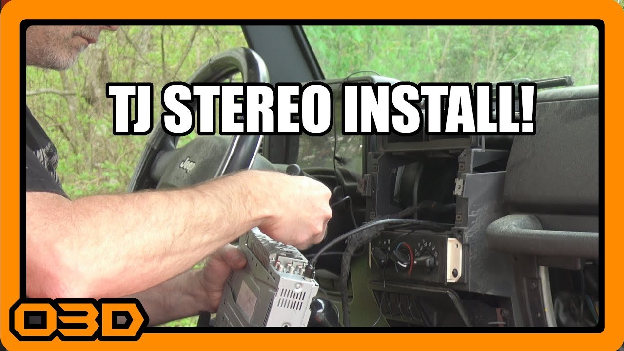 Project 2004 Jeep Wrangler TJ -  Alpine Stereo Installation