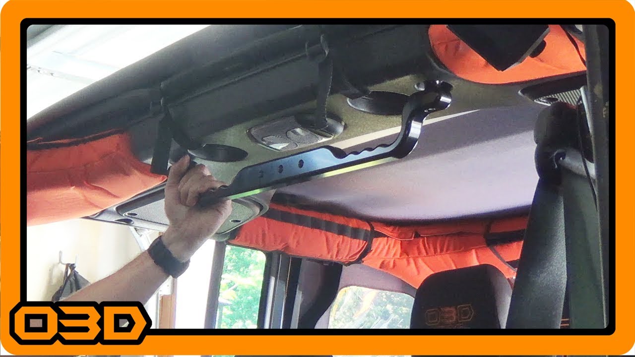 Rapto Worx Aluminum JK Grab Handles Install - Front, Center, Rear