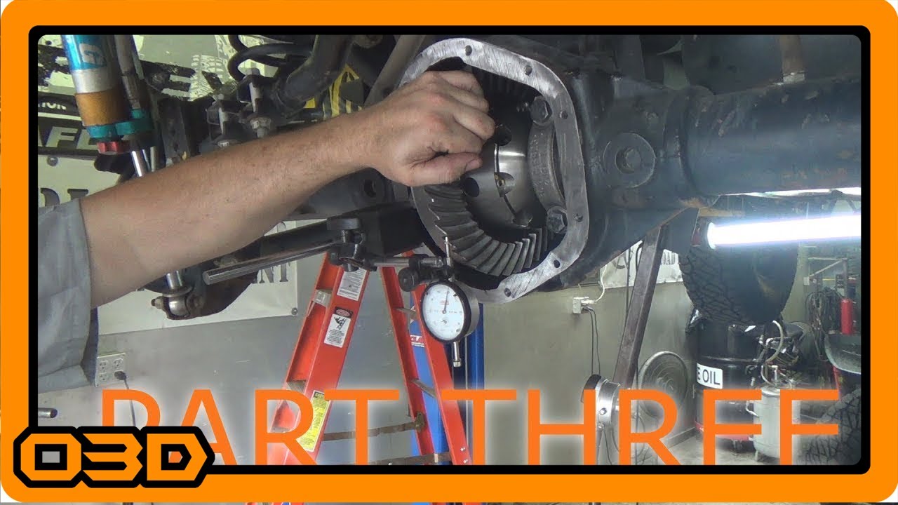 Rear Axle Upgrades and Diff School - Part Three -Pinion & Bearings & Backlash