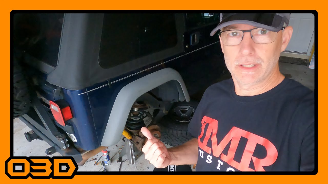 Replacing Hard Brake Lines on a 2004 Jeep Wrangler TJ
