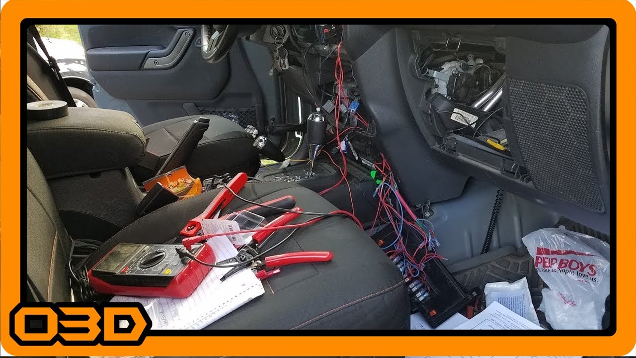 Secaine Head Unit is Getting Some Bling - Android 7.2.1 in a 2015 Jeep Wrangler