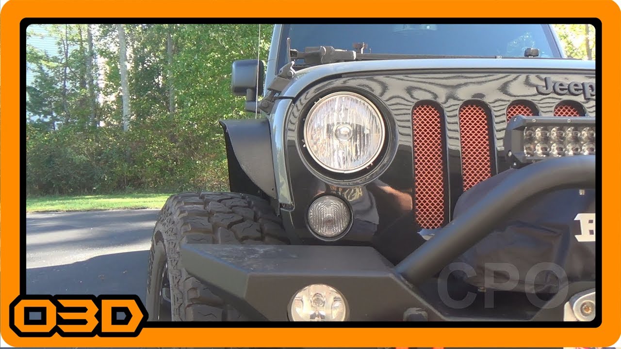 Smittybilt XRC JK Fender Flares - Part One