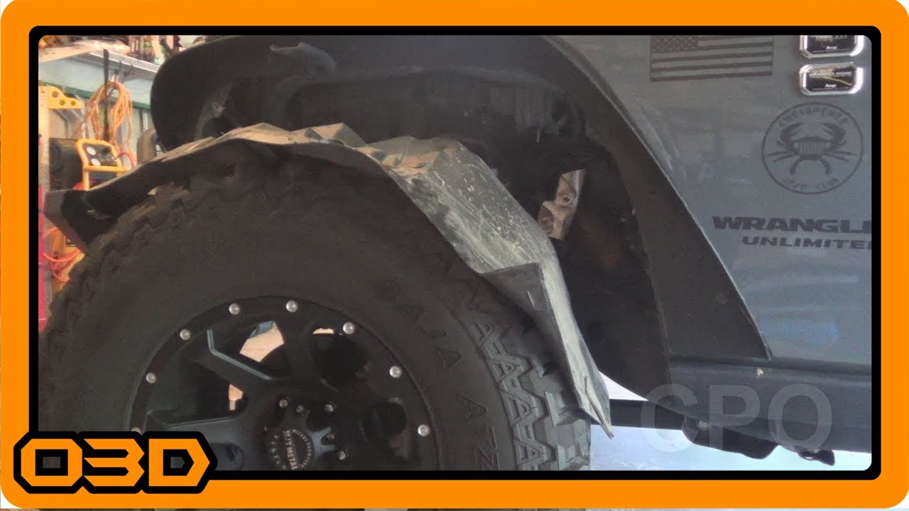 Smittybilt XRC JK Fender Flares - Part Three