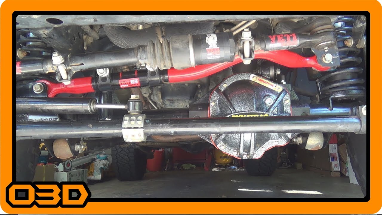 Steer Smarts YETI XD Adjustable Track Bar for Jeep Wrangler JK JKU