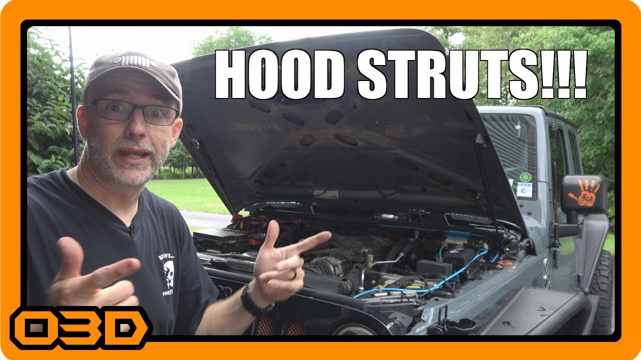 Team Tech Offroad Hood Strut Installation