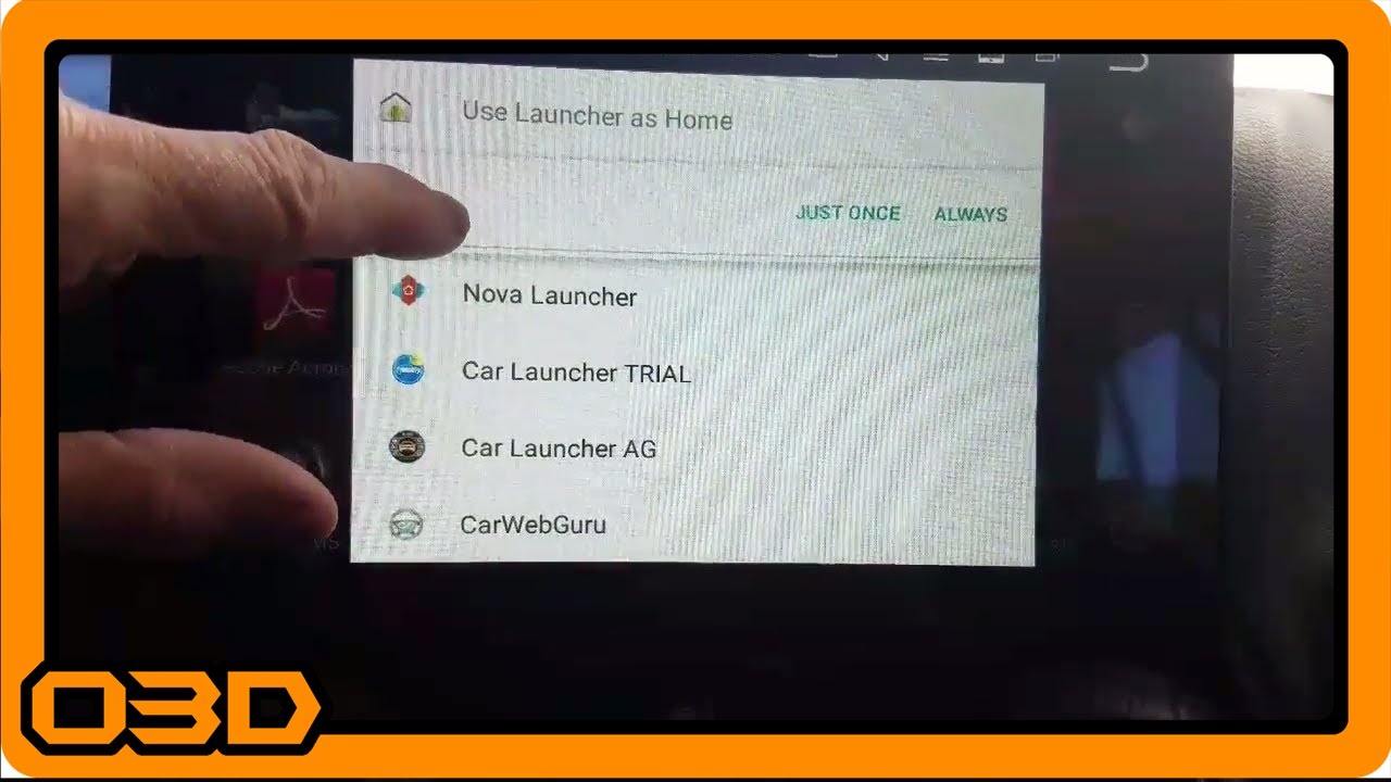 Tip: How to change Launcher app on Android head unit - Seicane