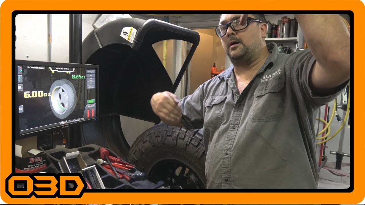 Tire School with Paul   Wheel and Tire Balancing with Hunter Tire Machine   World Tour Off Road
