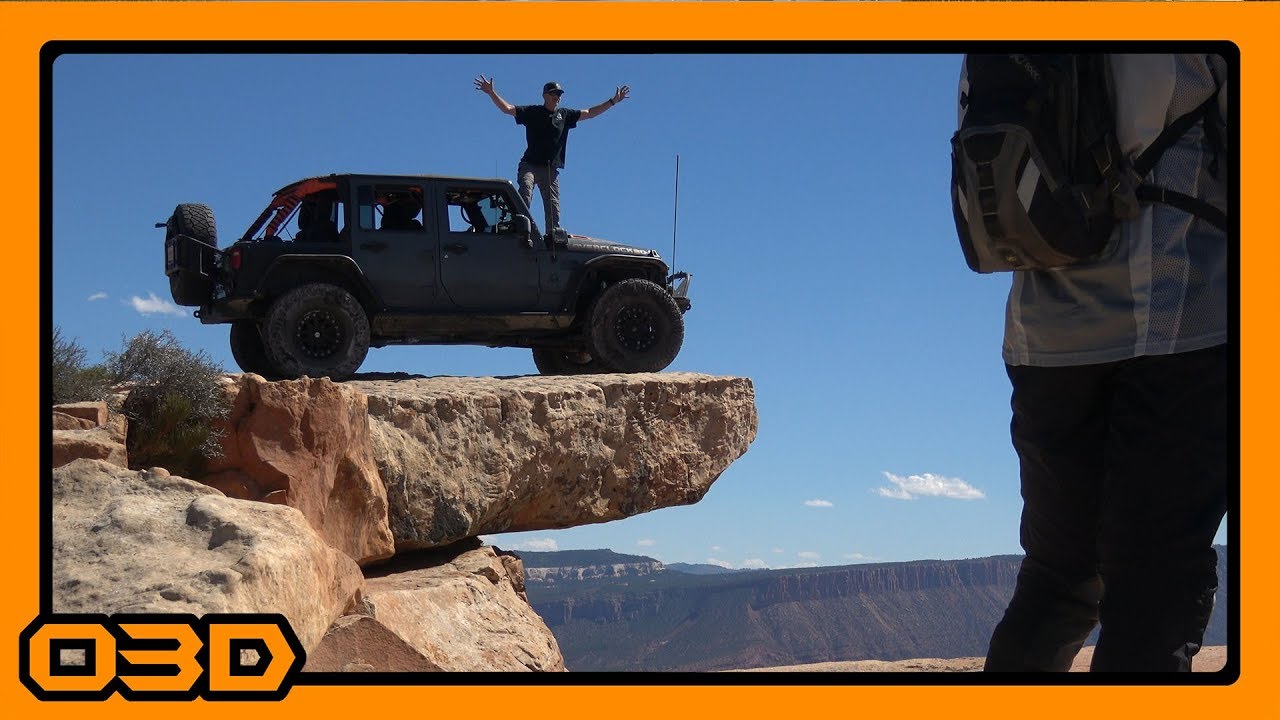 Top of the World in Moab Utah - WARNING! This might make your stomach hurt!