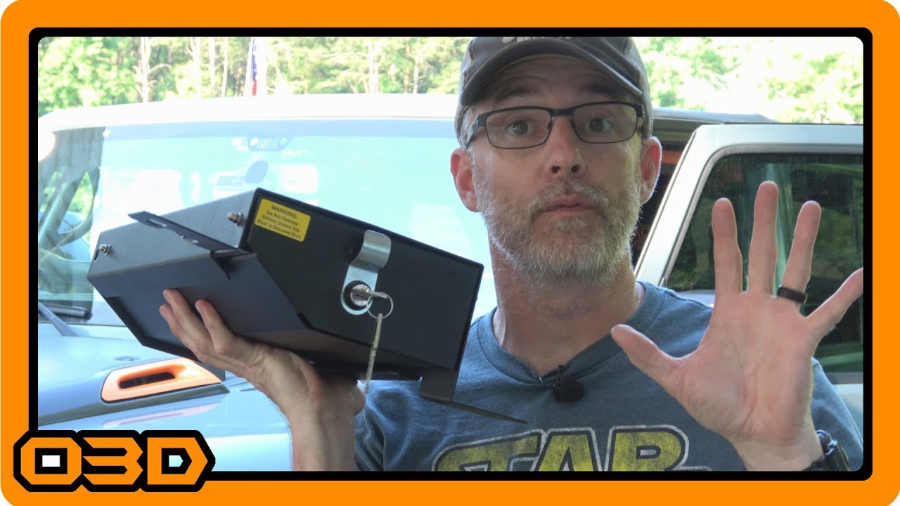 Tuffy JK Conceal Carry Driver's Side Security Drawer Install with Security Bolt - 2015 Jeep Wrangler