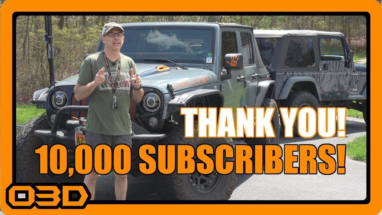 We did it! 10,000 Subscribers! Thank you!